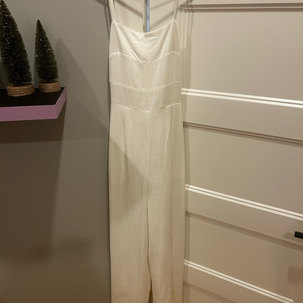 Chic Cream Jumpsuit